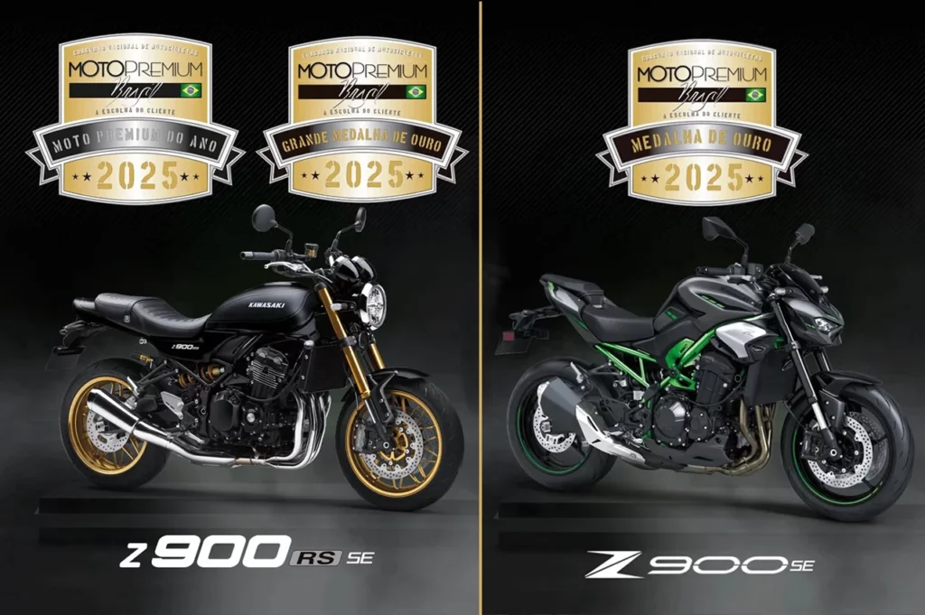 Kawasaki Conquista 5 Selos no Concurso Moto Premium Brasil 20251