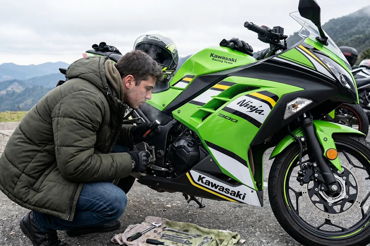 Inverno: 5 Cuidados Vitais Para Sua Kawasaki no Frio