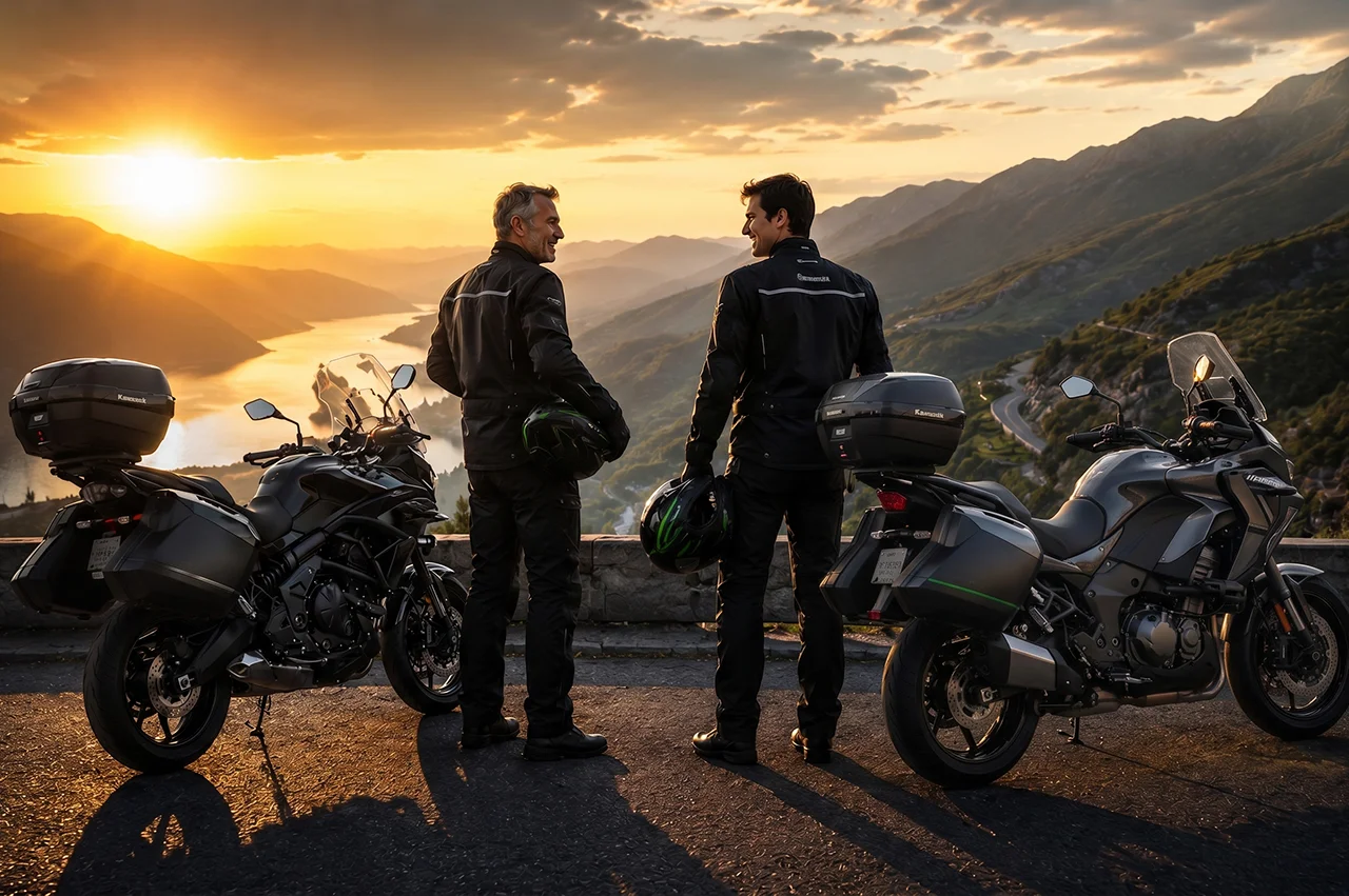 Por que Fazer uma Viagem de Kawasaki com Seu Pai?